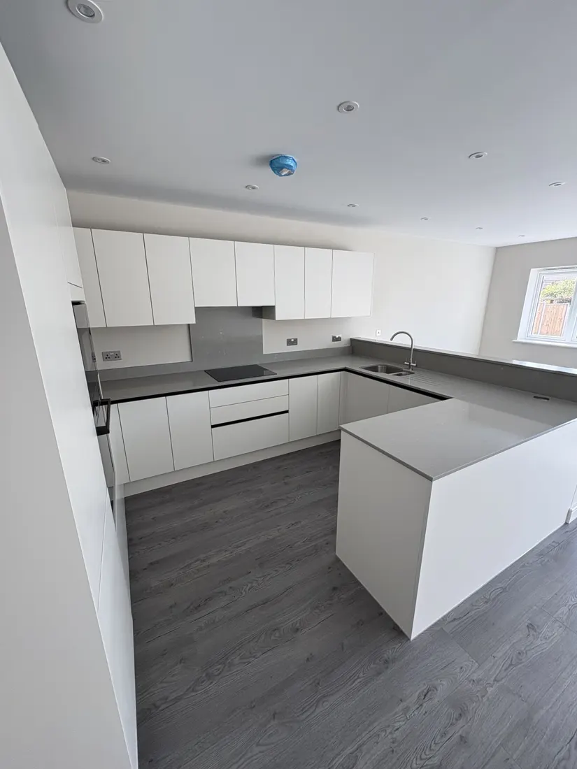 Completed residential interior